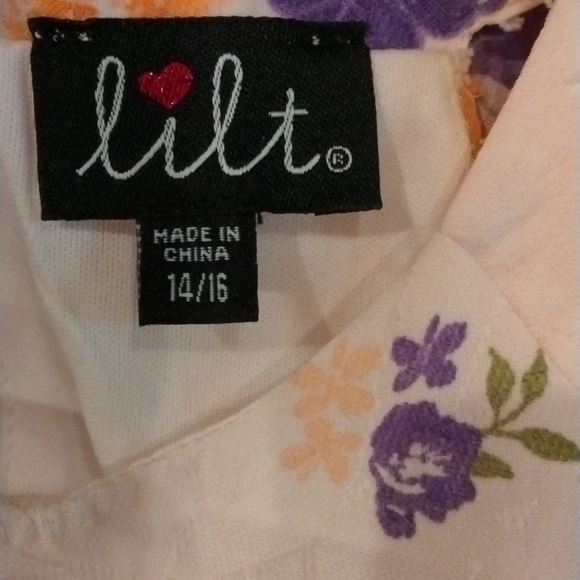 𝅺LILT jumpsuit size 14-16 - Picture 5 of 5